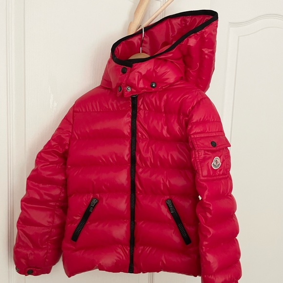 Moncler Other - Moncler Bady Hooded Down Puffer Red 6Y